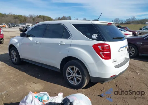 2017 Chevrolet Equinox Ls z USA, uszkodzony, nr VIN 2GNALBEK0H1550405